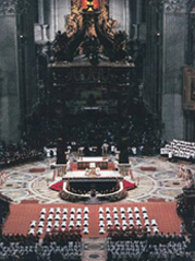 1991년 1월, 60명의 그리스도의 레지오 수도회 수도자들이 교황 요한 바오르 2세로부터 사제 서품을 받음